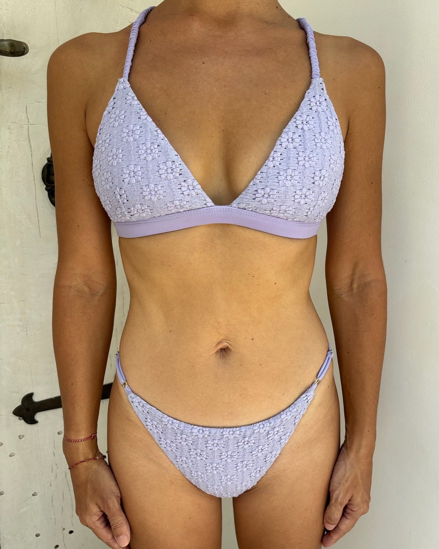 Cosmos lace Set up / Purple & White|セットアップ