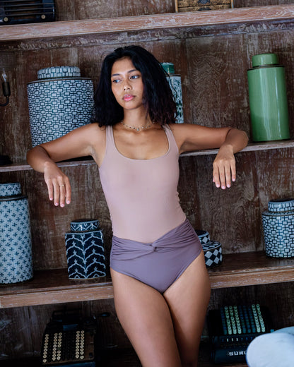 SANDY Shape High Waist Bottom/サンディ ハイウエストシャーリングボトム