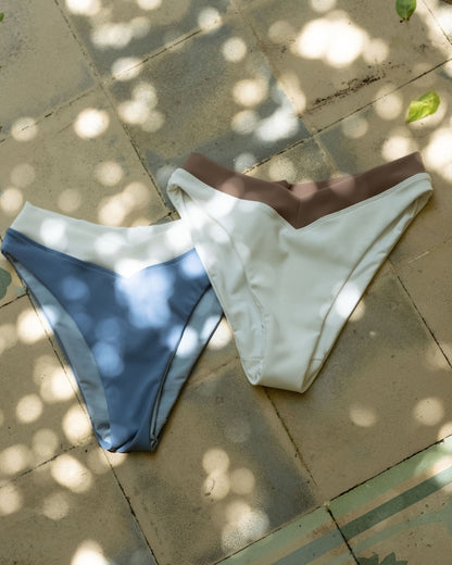 MIMOSA V Sculpt Bikini Bottom/ミモザ 脚長Vカットビキニボトム