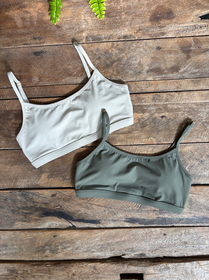VIORA Active Rib Bikini Top / ビオラアクティブビキニトップ