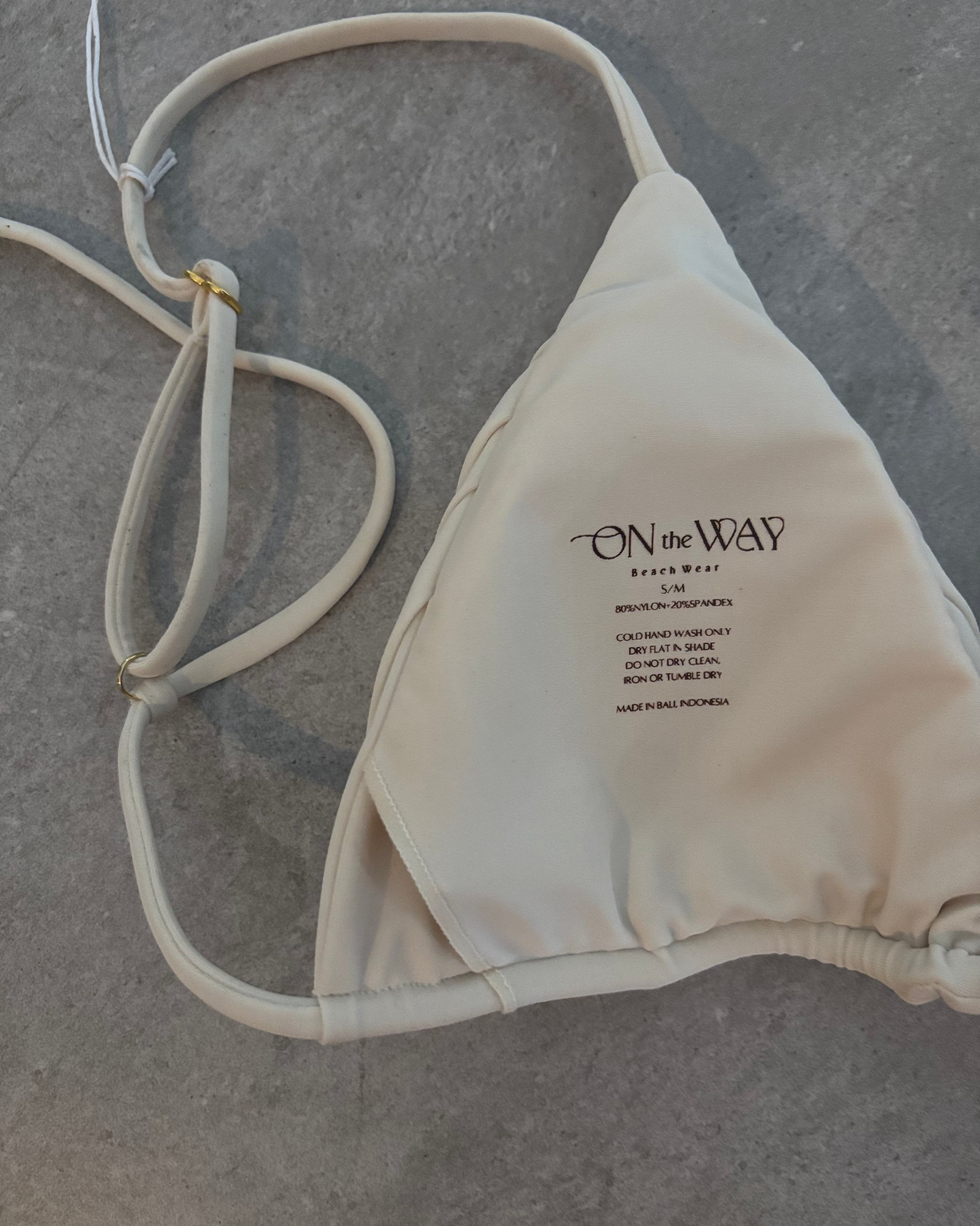 SIESTA Shell Triangle Bikini Set /シエスタ シェルデザイントライアングルビキニセット