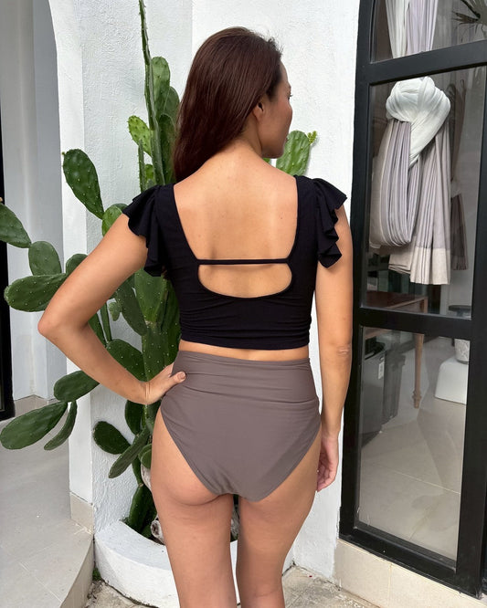 Karin Tops / Black ｜ビキニタンクトップ